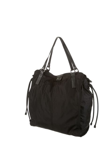 burberry buckleigh nylon tote|BURBERRY Nylon Buckleigh Packable Tote Black.